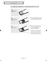 Preview for 25 page of Samsung SlimFit TX R3079WH Owner'S Instructions Manual