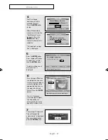 Preview for 27 page of Samsung SlimFit TX R3079WH Owner'S Instructions Manual