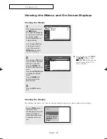 Preview for 28 page of Samsung SlimFit TX R3079WH Owner'S Instructions Manual