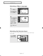 Preview for 29 page of Samsung SlimFit TX R3079WH Owner'S Instructions Manual