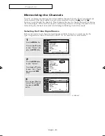 Preview for 30 page of Samsung SlimFit TX R3079WH Owner'S Instructions Manual