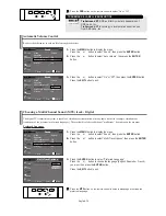 Preview for 28 page of Samsung SlimFit TX S2782H Owner'S Instructions Manual