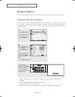 Preview for 33 page of Samsung SlimFit TX S2783 Owner'S Instructions Manual