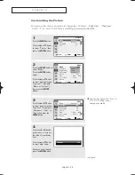 Preview for 34 page of Samsung SlimFit TX S2783 Owner'S Instructions Manual