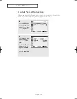 Preview for 45 page of Samsung SlimFit TX S2783 Owner'S Instructions Manual