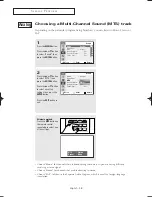 Preview for 48 page of Samsung SlimFit TX S2783 Owner'S Instructions Manual