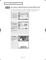 Preview for 49 page of Samsung SlimFit TX S2783 Owner'S Instructions Manual