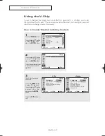 Preview for 60 page of Samsung SlimFit TX S2783 Owner'S Instructions Manual