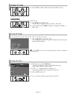 Preview for 16 page of Samsung SlimFit TX S3080WH Owner'S Instructions Manual