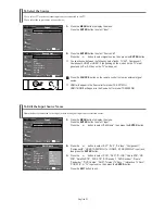 Preview for 23 page of Samsung SlimFit TX S3080WH Owner'S Instructions Manual