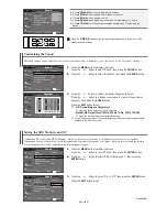 Preview for 27 page of Samsung SlimFit TX S3080WH Owner'S Instructions Manual