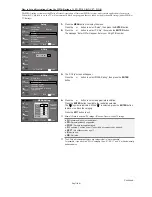 Preview for 41 page of Samsung SlimFit TX S3080WH Owner'S Instructions Manual