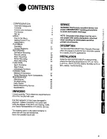 Предварительный просмотр 4 страницы Samsung SLV-24JP Installation And Operating Instructions Manual