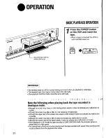 Предварительный просмотр 21 страницы Samsung SLV-24JP Installation And Operating Instructions Manual