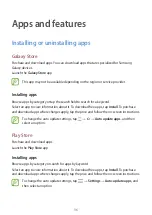 Предварительный просмотр 36 страницы Samsung SM-A013M User Manual