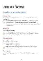 Предварительный просмотр 29 страницы Samsung SM-A042M User Manual