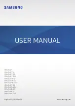 Preview for 1 page of Samsung SM-A145F User Manual