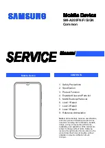 Samsung SM-A205G Service Manual предпросмотр