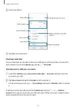 Предварительный просмотр 72 страницы Samsung SM-A2070 User Manual