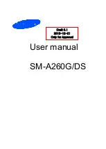 Samsung SM-A260G/DS User Manual preview
