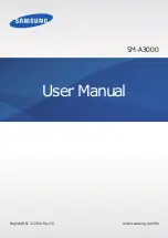 Samsung SM-A3000 User Manual preview