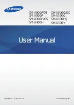 Preview for 1 page of Samsung SM-A300F User Manual