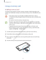 Preview for 15 page of Samsung SM-A300FU User Manual