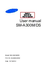 Preview for 1 page of Samsung SM-A300M/DS User Manual