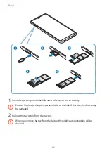 Предварительный просмотр 22 страницы Samsung SM-A3050 User Manual