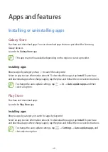 Preview for 48 page of Samsung SM-A3050ZKFTGY User Manual