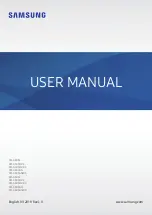 Предварительный просмотр 1 страницы Samsung SM-A305FN User Manual