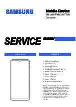 Preview for 1 page of Samsung SM-A307FN Service Manual