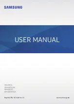 Preview for 1 page of Samsung SM-A307G/DS User Manual