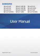 Samsung SM-A310F User Manual preview