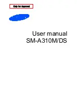 Preview for 1 page of Samsung SM-A310M/DS User Manual