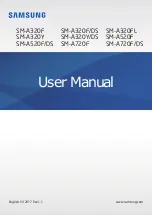 Samsung SM-A320F User Manual preview