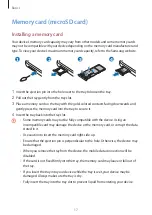 Предварительный просмотр 17 страницы Samsung SM-A325M User Manual