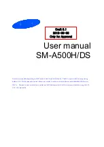 Samsung SM-A500H/DS User Manual preview