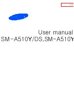 Preview for 1 page of Samsung SM-A510Y User Manual