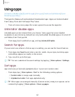 Preview for 62 page of Samsung SM-A516UZKAATT User Manual