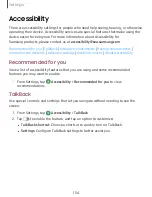 Preview for 154 page of Samsung SM-A516UZKAATT User Manual