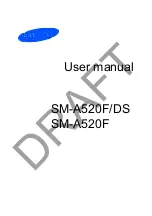 Samsung SM-A520F User Manual preview