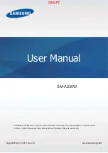 Preview for 1 page of Samsung SM-A530W User Manual