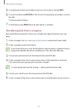 Preview for 76 page of Samsung SM-A705U User Manual