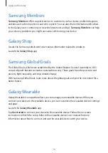 Предварительный просмотр 76 страницы Samsung SM-A707F/DS User Manual