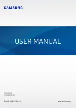 Samsung SM-A805FZKDATO User Manual preview