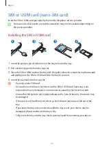 Предварительный просмотр 16 страницы Samsung SM-A908B User Manual