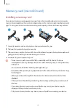 Предварительный просмотр 17 страницы Samsung SM-A908B User Manual