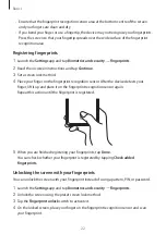 Предварительный просмотр 22 страницы Samsung SM-A908B User Manual