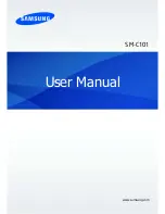 Предварительный просмотр 1 страницы Samsung SM-C101 User Manual